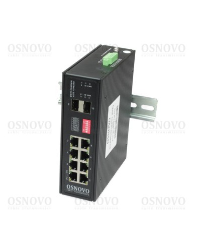 SW-80802/I(Port 90W, 300W). Коммутатор с PoE. OSNOVO в Евпатории