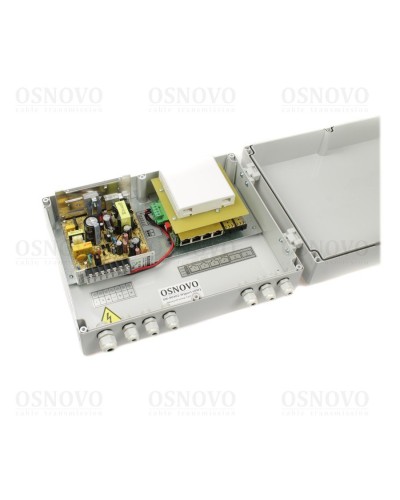 SW-80402-W(port 60W). Коммутатор 6-портовый. OSNOVO в Евпатории