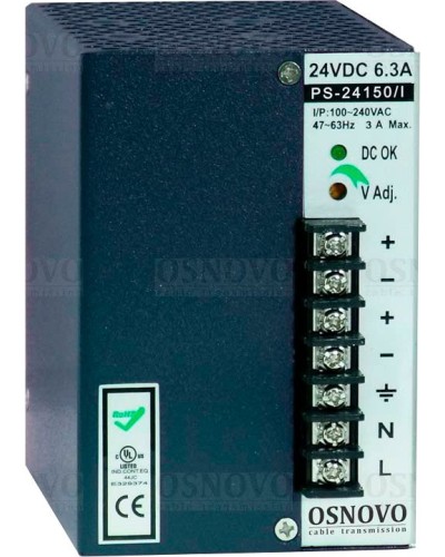 PS-24150/I. Блок питания промышленный. OSNOVO в Евпатории