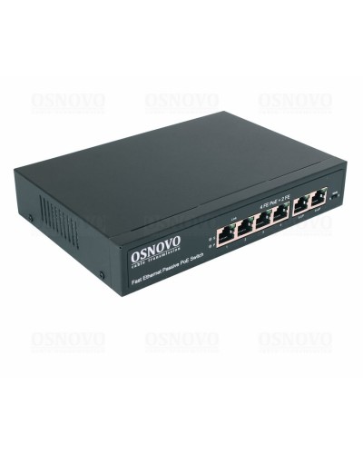 SW-20600/A(80W). Коммутатор Fast Ethernet на 6 портов. OSNOVO в Евпатории