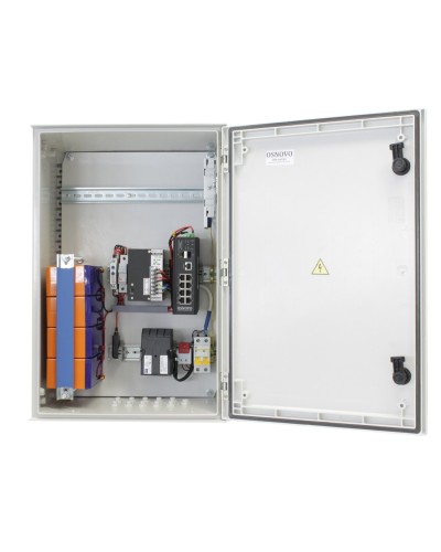 OSP-46TB1(SW-80802/ILS(port 90W)). Уличный коммутатор с PoE. OSNOVO в Евпатории
