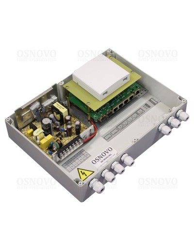 SW-80402/WL. Коммутатор Gigabit Ethernet на 6 портов. OSNOVO в Евпатории