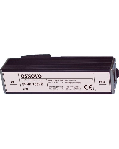 SP-IP/100PD. Устройство грозозащиты цепей Ethernet. OSNOVO в Евпатории