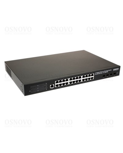 SW-24G4X-1L. Коммутатор с PoE. OSNOVO в Евпатории