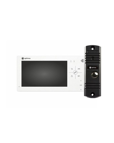 VM-7.0 (w)+ DS-700L (черный). Комплект видеодомофона. Optimus в Евпатории
