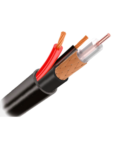 КВК-П 2х0.75 (outdoor) CCA Light. Кабель комбинированный для систем видеонаблюдения. Optimus в Евпатории