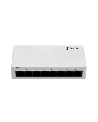 U1EN-7G/1G. Коммутатор 7-портовый. Optimus в Евпатории