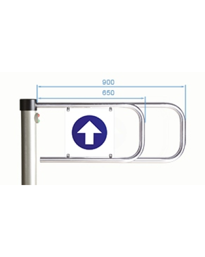 PERCo-ASG-650. Створка для калитки. PERCo в Евпатории