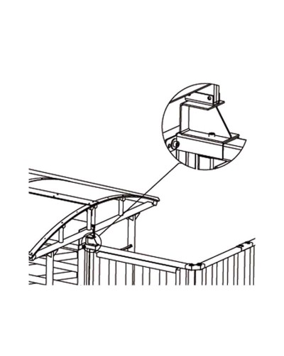 PERCo-RF01 0-09. Кронштейн. PERCo в Евпатории