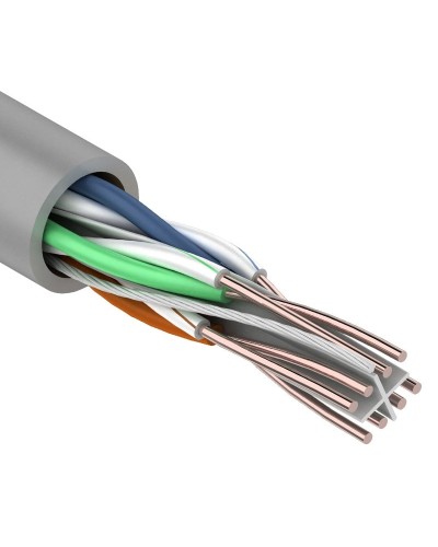 U/UTP 4PR 23AWG, CCA, CAT6, PVC, 305м. PROconnect (01-0047-3). Кабель «витая пара» (LAN) для структурированных систем связи. PROCONNECT в Евпатории