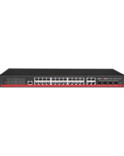 PND-M24G-4G4F. Коммутатор управляемый оптический 28 портовый. Polyvision в Евпатории