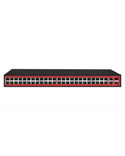 PND-48P-2G2F (700W). Коммутатор неуправляемый 50-портовый с функцией PoE. Polyvision в Евпатории