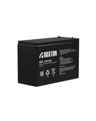 RBT-12V7AH. Аккумулятор герметичный свинцово-кислотный. ROXTON в Евпатории