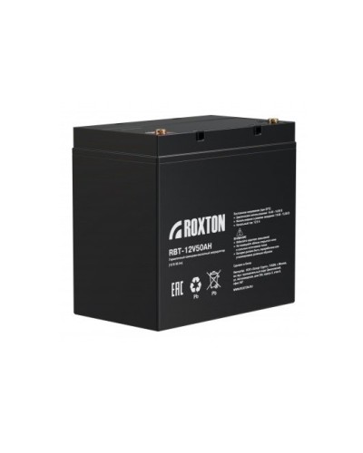 RBT-12V50AH. Аккумулятор герметичный свинцово-кислотный. ROXTON в Евпатории
