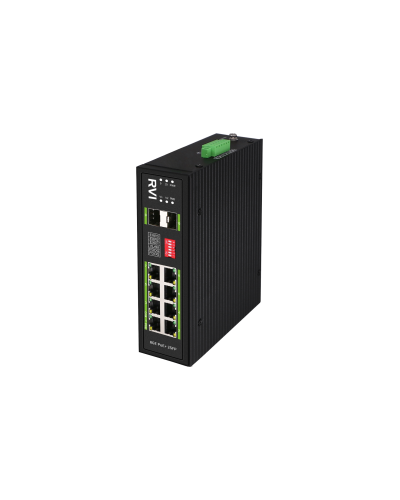 RVi-1NSI8GP-2S. Коммутатор с питанием по PoE. RVi в Евпатории