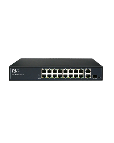 RVi-1NS16F-1T-1C. Коммутатор с питанием по PoE. RVi в Евпатории