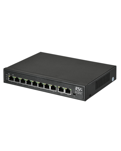 RVi-1NS08F-2T. Коммутатор с питанием по PoE. RVi в Евпатории