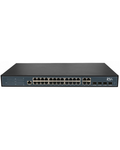 RVi-1NSM24G-4C. Коммутатор с питанием по PoE. RVi в Евпатории