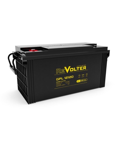 Revolter GPL 12120. Аккумулятор автомобильный герметичный свинцово-кислотный. Revolter в Евпатории