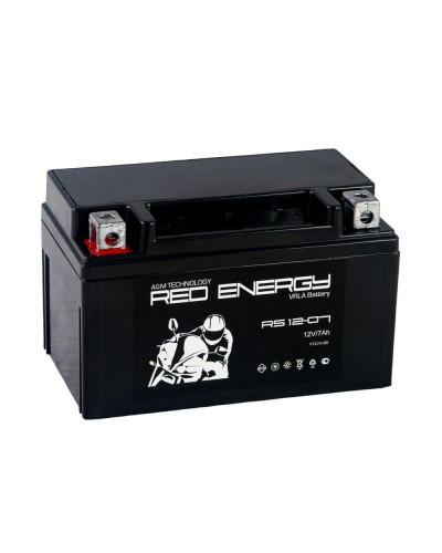 Red Energy RS 1207. Аккумулятор герметичный свинцово-кислотный стартерный. Red Energy в Евпатории