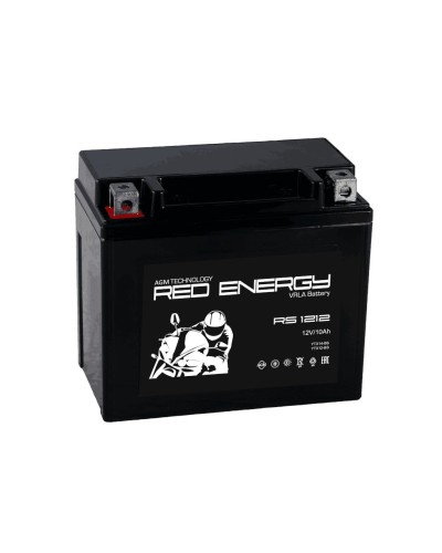 Red Energy RS 1212. Аккумулятор герметичный свинцово-кислотный стартерный. Red Energy в Евпатории