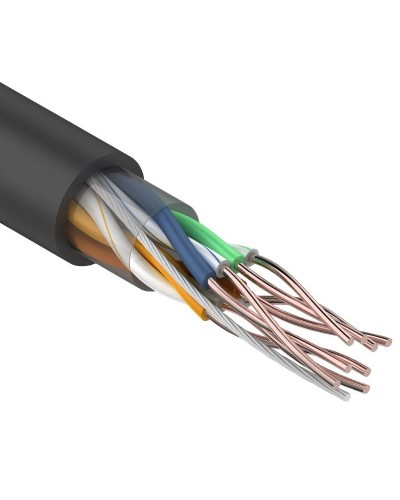 U/UTP 4PR 24AWG CAT5e 305м OUTDOOR REXANT (01-0045). Кабель «витая пара» (LAN) для структурированных систем связи. Rexant в Евпатории
