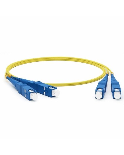 Патч-корд оптический соединительный (SM), 9/125 (OS2), SC/UPC-SC/UPC, (Duplex), LSZH, 1м (50-2011): Патч-корд оптический в Евпатории
