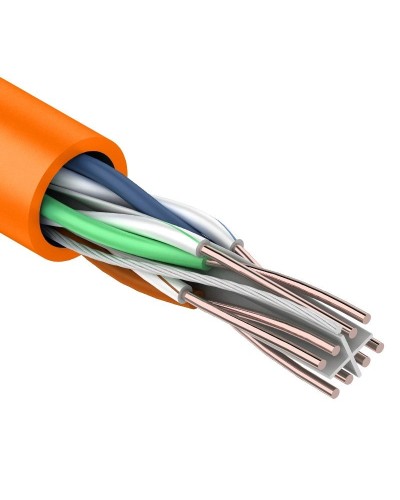 U/UTP 4PR 23AWG CAT6 305м нг(А)-HF REXANT (01-0050). Кабель «витая пара» (LAN) для структурированных систем связи. Rexant в Евпатории