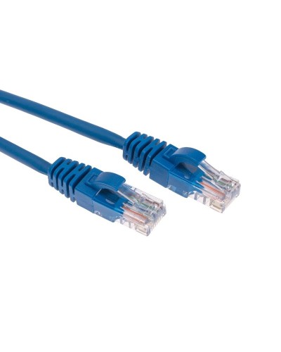 Патч-корд U/UTP, CAT 5e, RJ45-RJ45, 26AWG, LSZH, синий, 1м  REXANT (02-0104-1). Патч-корд UTP. Rexant в Евпатории
