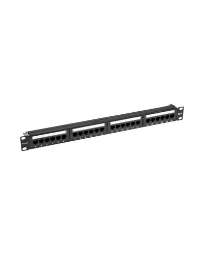 Панель коммутационная с кабельным органайзером 19", 1U, 24 порта, UTP, RJ-45, CAT 5e REXANT PRO (02-0031): Патч-панель 19" в Евпатории