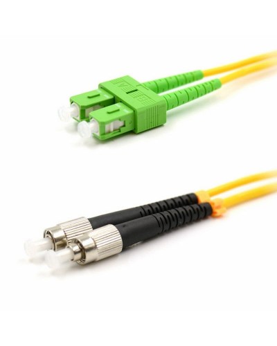 Патч-корд оптический переходной (SM), 9/125 (OS2), SC/APC-FC/UPC, (Duplex), PVC, 5м REXANT (50-2857-1): Патч-корд оптический в Евпатории