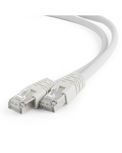 Патч-корд F/UTP RJ45-RJ45, CAT 5e, ZH нг(А)-HF, серый, 0,5м REXANT (18-8001-1). Патч-корд FTP. Rexant в Евпатории
