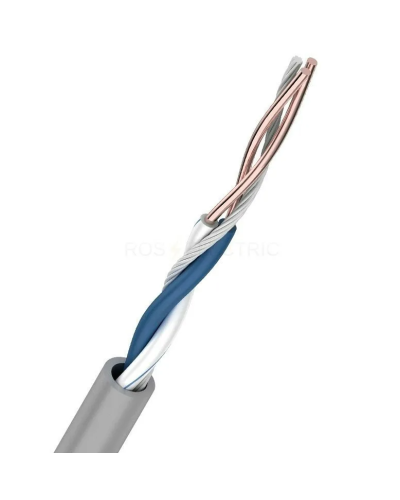 U/UTP, CAT 5e, PVC, 1PR, 24AWG, INDOOR, SOLID, серый, 305м REXANT (01-0002). Кабель «витая пара» (LAN) для структурированных систем связи. Rexant в Евпатории