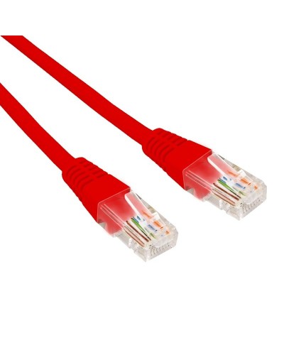 Патч-корд U/UTP CAT 6, RJ45-RJ45, 26AWG, LSZH, красный, 3м REXANT (02-0293-3). Патч-корд UTP. Rexant в Евпатории