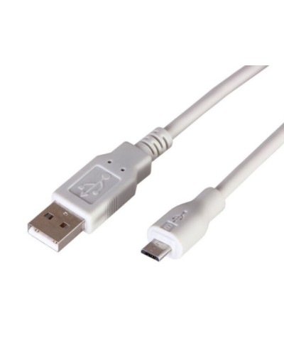 Кабель USB-A – micro USB, 1А, 1,8м, ПВХ, белый REXANT (18-1164): Кабель для программирования в Евпатории