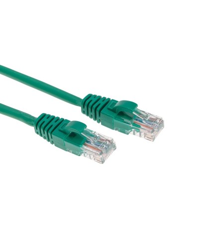 Патч-корд U/UTP, CAT 5e, RJ45-RJ45, 26AWG, LSZH, зеленый, 2м  REXANT (02-0106-2). Патч-корд UTP. Rexant в Евпатории