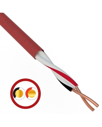 КПСВВнг(А)-LS 1х2х1,5 (01-4863)(REXANT). Кабель для систем пожарной и охранной сигнализации. Rexant в Евпатории