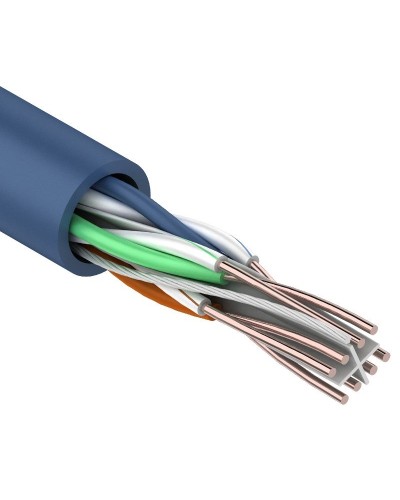 U/UTP 4PR 23AWG CAT6 305м REXANT (01-0047). Кабель «витая пара» (LAN) для структурированных систем связи. Rexant в Евпатории