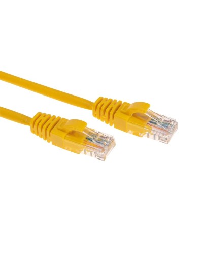 Патч-корд U/UTP, CAT 5e, RJ45-RJ45, 26AWG, LSZH, желтый, 0,3м  REXANT (02-0105-03). Патч-корд UTP. Rexant в Евпатории