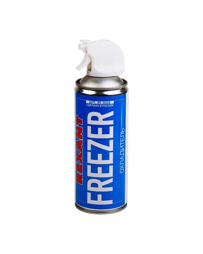 Аэрозоль охладитель FREEZER, REXANT, 400 мл. (85-0005). Баллон с охладителем. Rexant в Евпатории