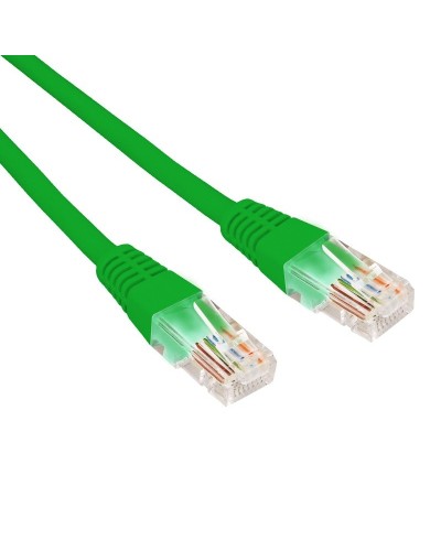 Патч-корд U/UTP CAT 6, RJ45-RJ45, 26AWG, LSZH, зеленый, 1м REXANT (02-0296-1). Патч-корд UTP. Rexant в Евпатории
