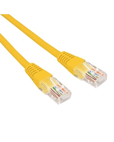 Патч-корд U/UTP CAT 6, RJ45-RJ45, 26AWG, LSZH, желтый, 1.5м REXANT (02-0295-105). Патч-корд UTP. Rexant в Евпатории