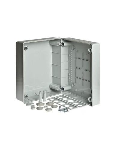 Коробка TYCO 370х275х135 (67075). Коробка ответвительная с 10 кабельными вводами. RuVinil в Евпатории