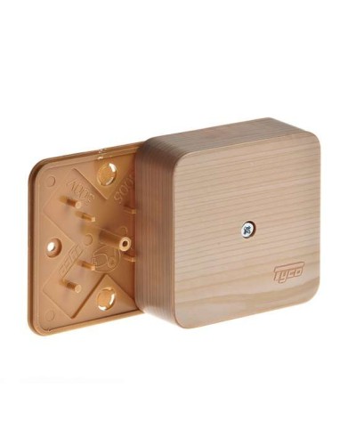 Коробка TYCO ОП 79х79х32мм IP40 сосна (65004-27М). Коробка распределительная. RuVinil в Евпатории