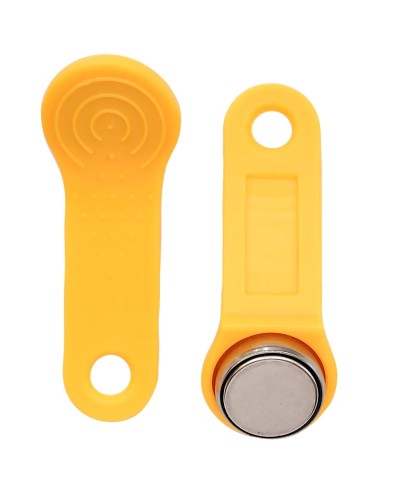 RW 1990 SLINEX (желтый). Ключ электронный Touch Memory с держателем. SLINEX в Евпатории