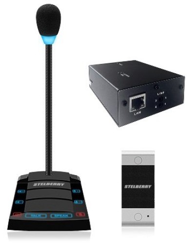 SX-510/1. Устройство переговорное клиент-кассир, дуплексное, с записью переговоров. STELBERRY в Евпатории