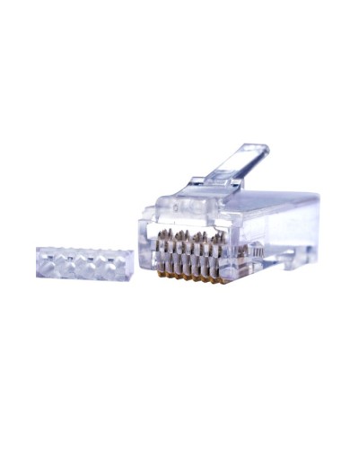 Коннекторы 8P8C UTP Cat.6 50U (RJ-45) (100шт) (10-0208). Разъем RJ-45. SUPRLAN в Евпатории