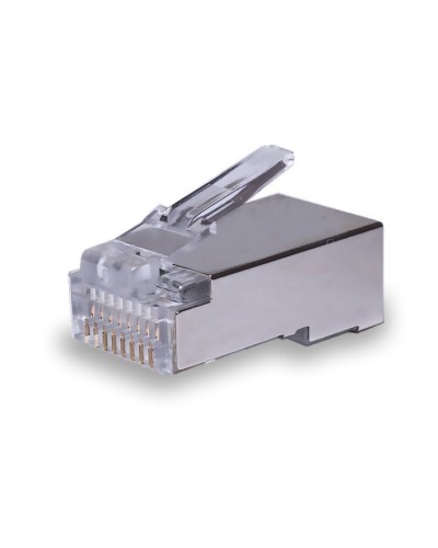 Коннекторы 8P8C FTP Cat.5e (RJ-45) (100шт) (10-0231). Разъем RJ-45. SUPRLAN в Евпатории