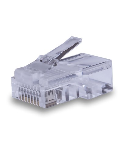 Коннекторы 8P8C UTP Cat.5e (RJ-45) (100шт) (10-0209). Разъем RJ-45. SUPRLAN в Евпатории