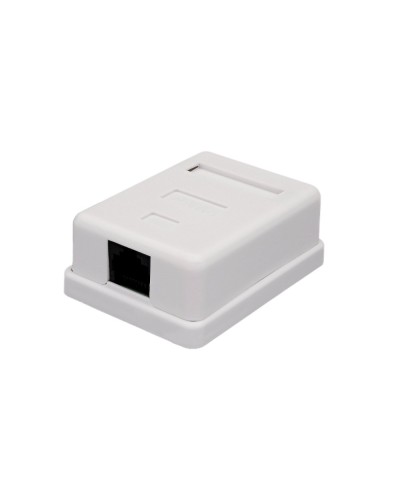 Розетка настенная RJ-45, 8P8C, Cat.6, 1 порт UTP (10-0355): Компьютерная розетка в Евпатории